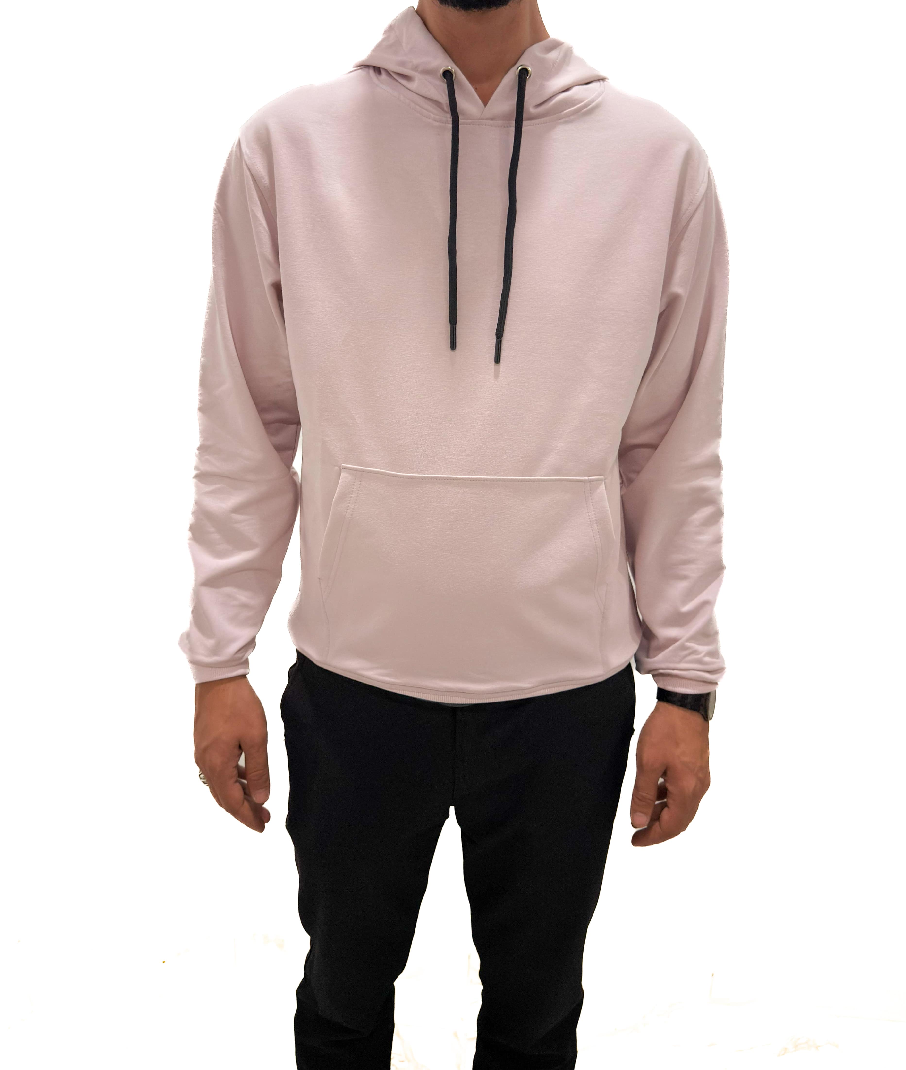 UniSex Bay ve Bayan Kapşonlu Sweatshirt Lila