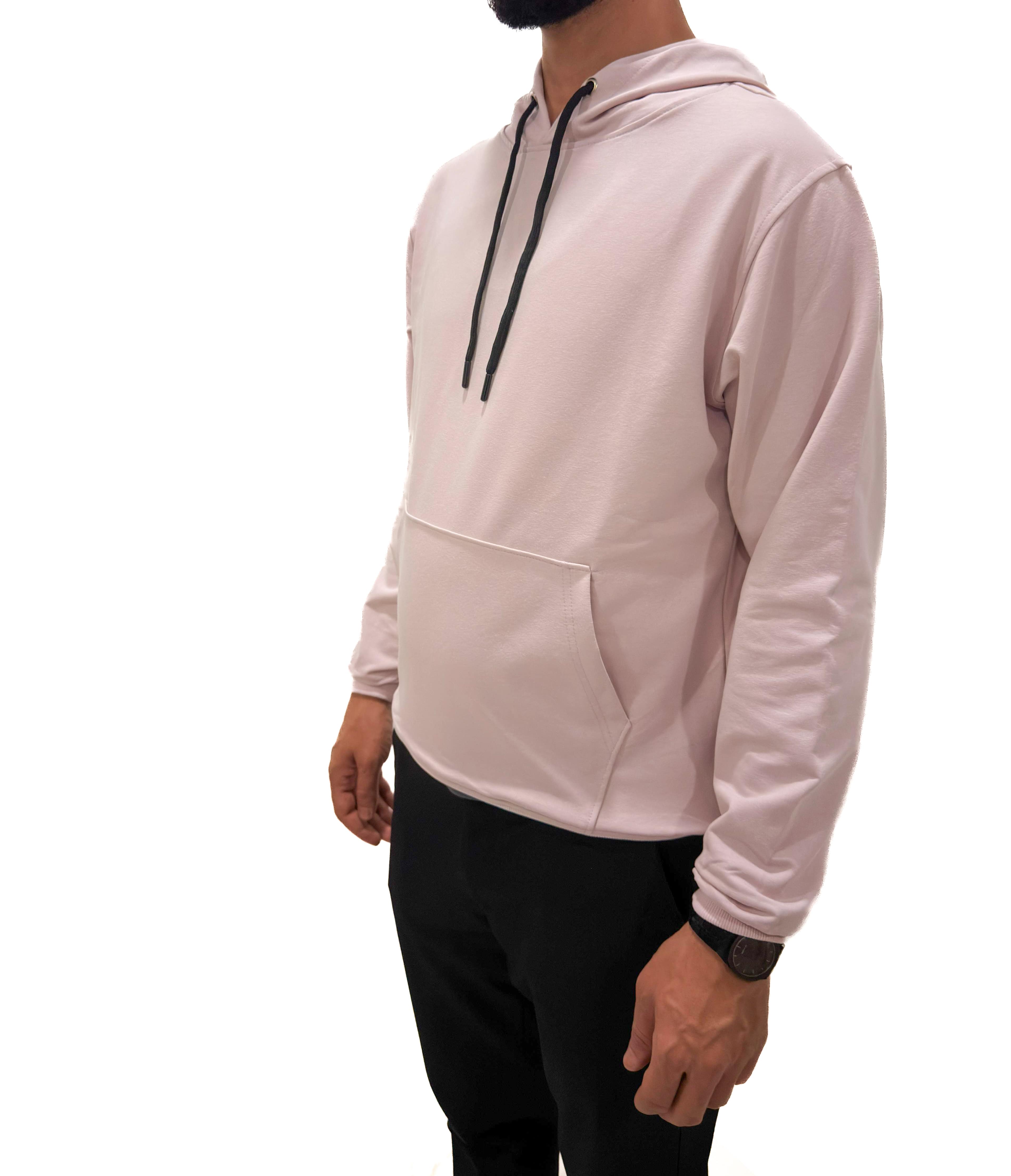 UniSex Bay ve Bayan Kapşonlu Sweatshirt Lila