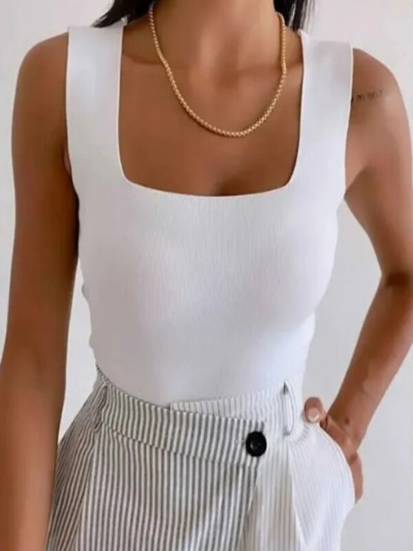 Kadın Askılı Crop 