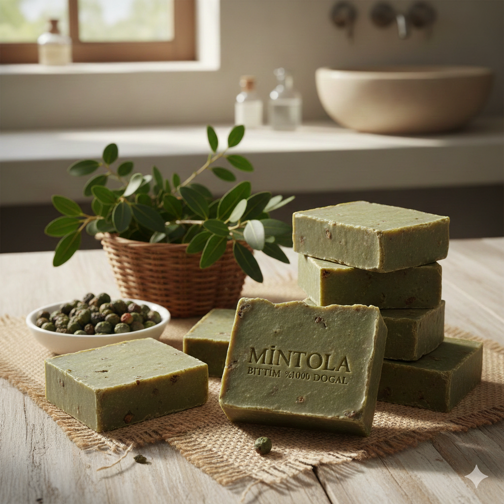 %100 Doğal El Yapımı Özel Bıttım Sabunu 1 Kalıp