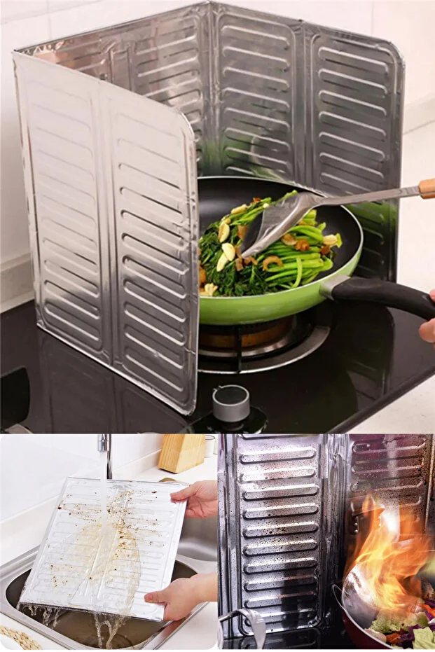 OCAK KENARI YAĞ KORUYUCU İNCE ALÜMİNYUM