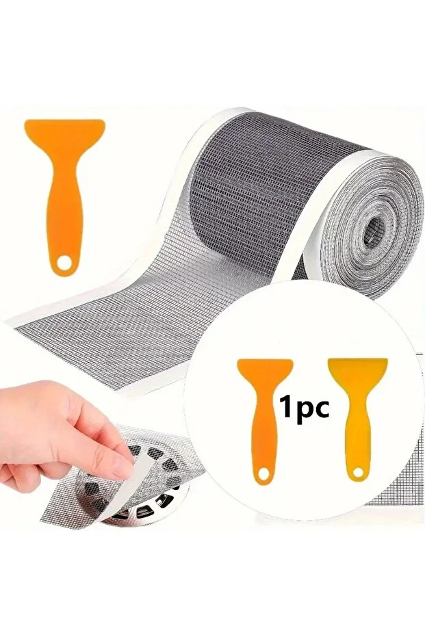 Yeni Nesil Kendinden Yapışkanlı Banyo - Mutfak Gider Filtresi (1 Adet-4 Metre)