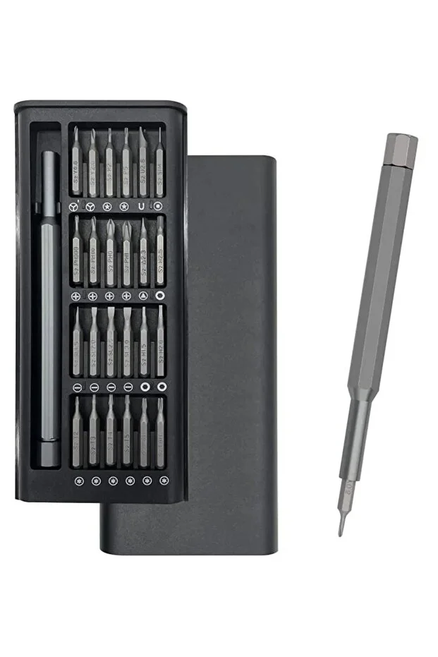  Özel Kutulu 25 Parça Mini Tornavida Seti Profesyonel Masa Telefon Gözlük Saat Tamir Seti Yıdız