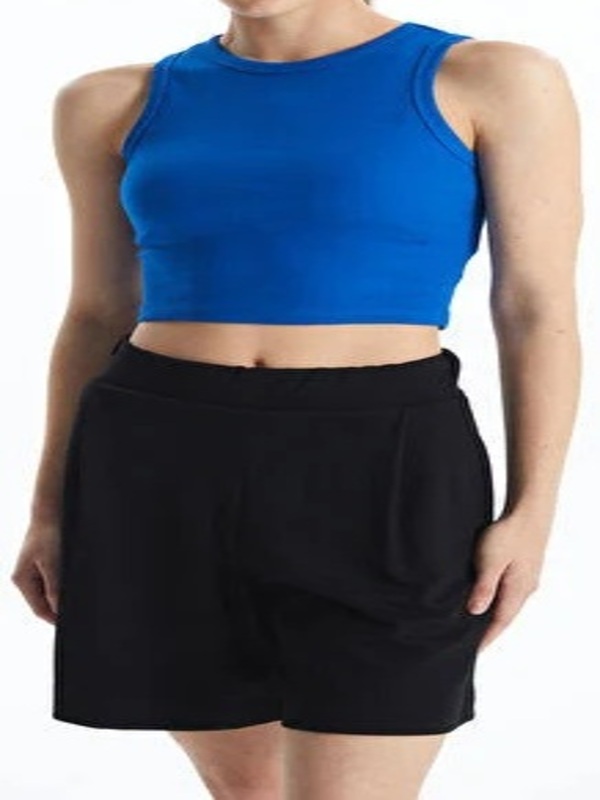 Kadın Askılı Crop 