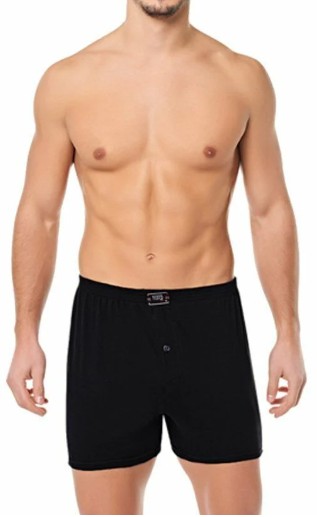 Erkek Penye Düz Boxer