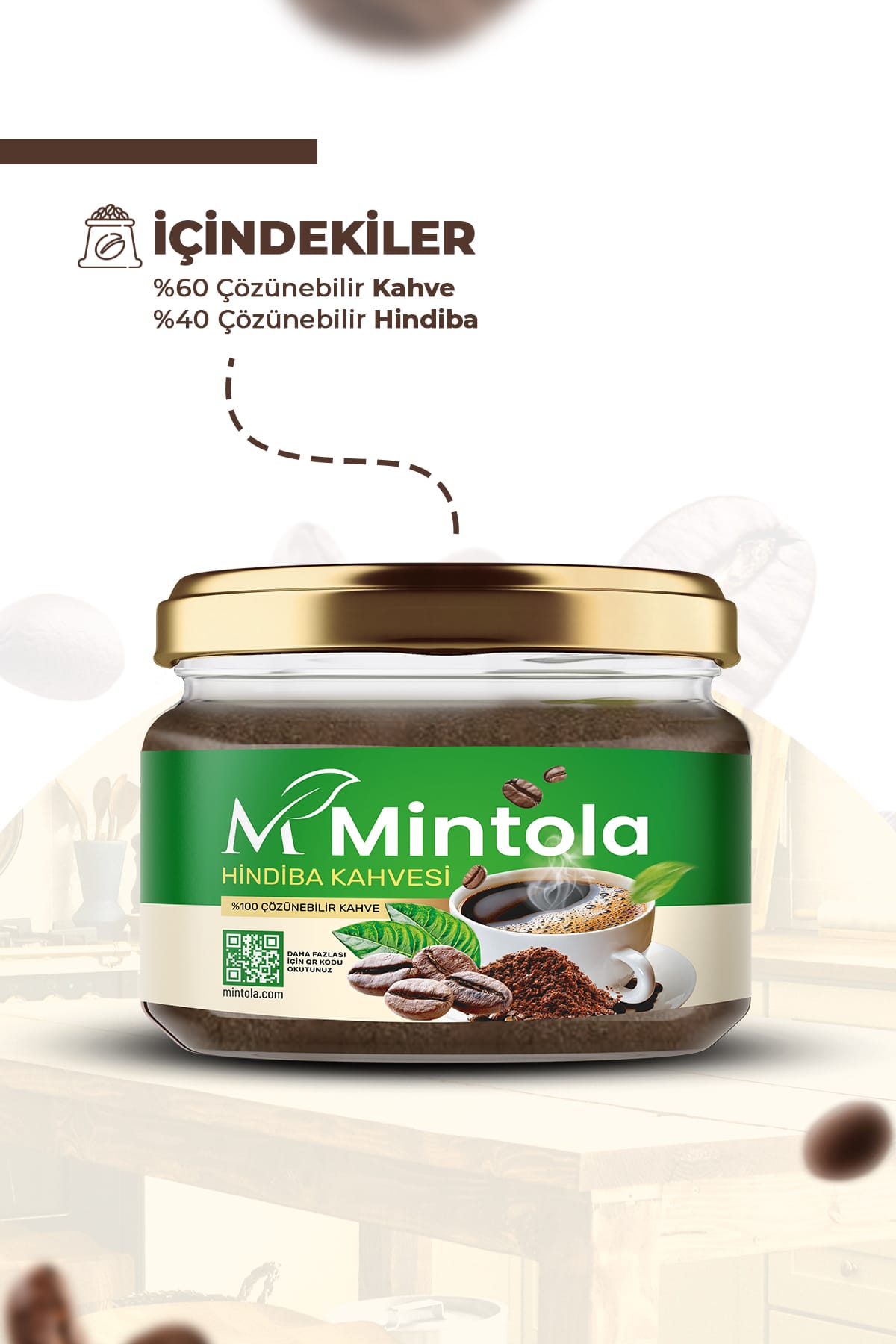 Hindiba Kahvesi 1 Aylık - (60 Kullanım) - Net 150 gr